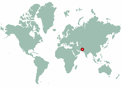 Registan in world map